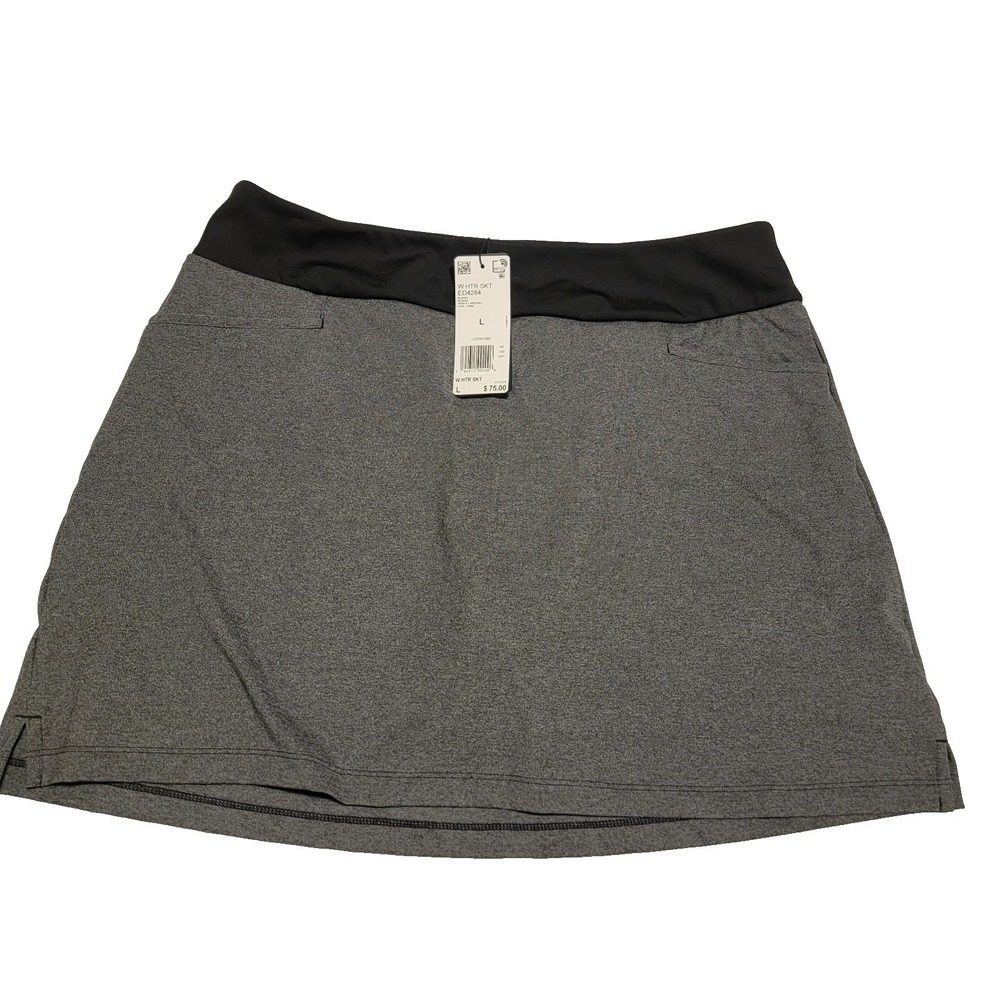 Adidas RFID Golf Skort Womens L Skirt Shorts Athletic Tennis Pickleball Pockets